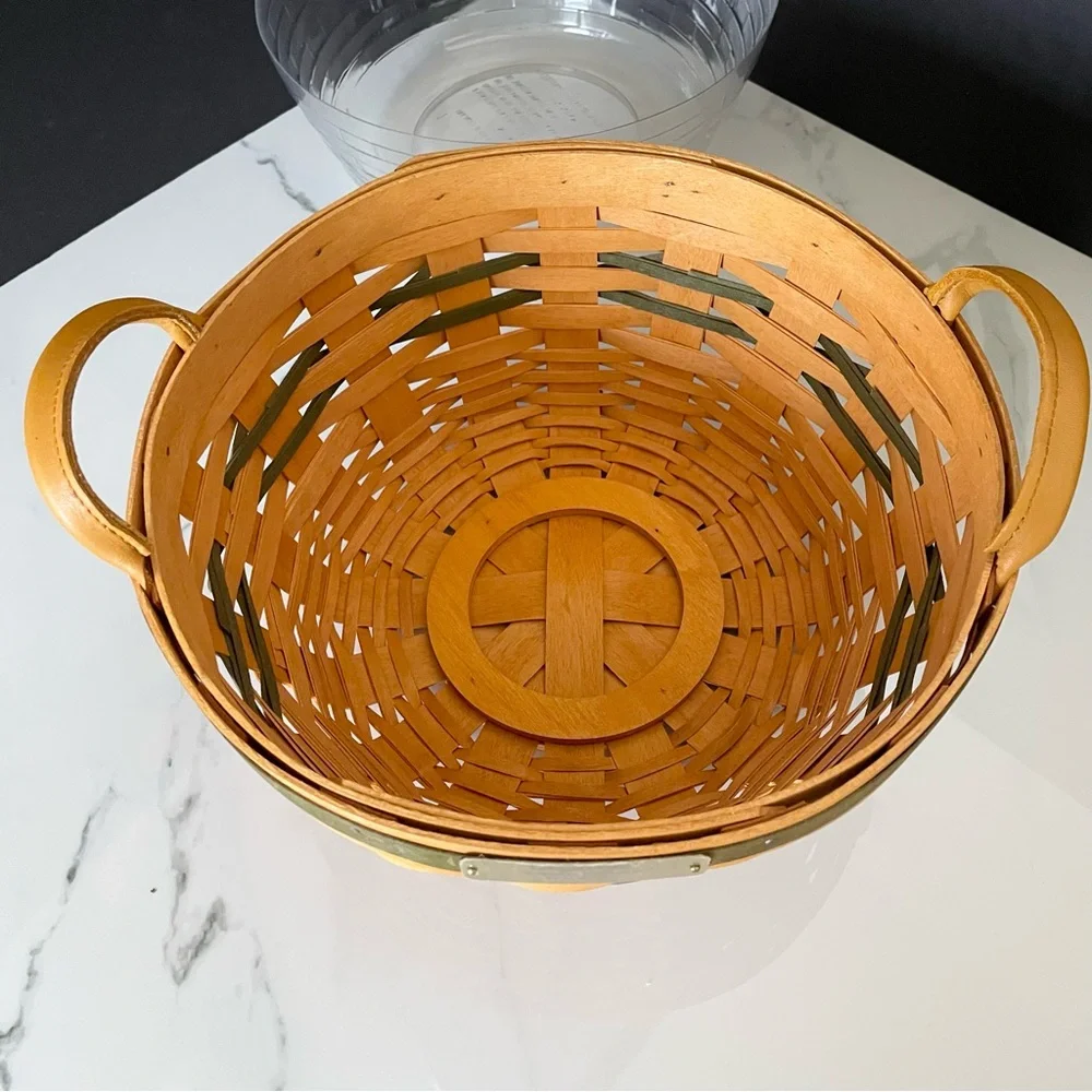 Christmas Popcorn Basket by Longaberger
